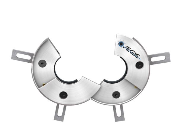 Split shaft grounding motor ring