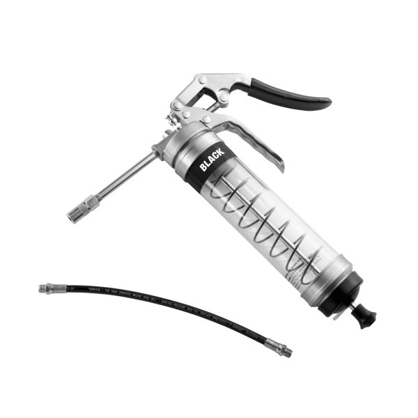 OilSafe Heavy Duty Pistol Grip Grease Gun CLEAR