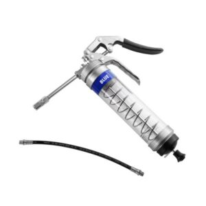 OilSafe Heavy Duty Pistol Grip Grease Gun CLEAR