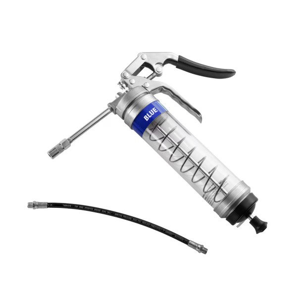 OilSafe Heavy Duty Pistol Grip Grease Gun CLEAR