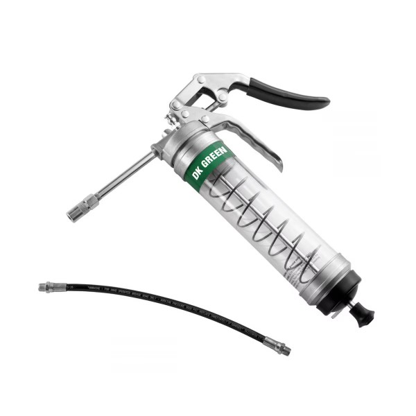 OilSafe Heavy Duty Pistol Grip Grease Gun CLEAR