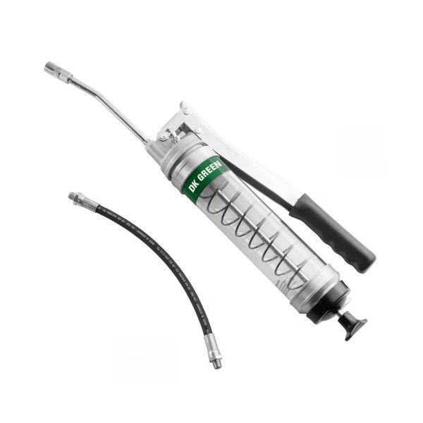OilSafe Heavy Duty Side Lever Grease Gun CLEAR