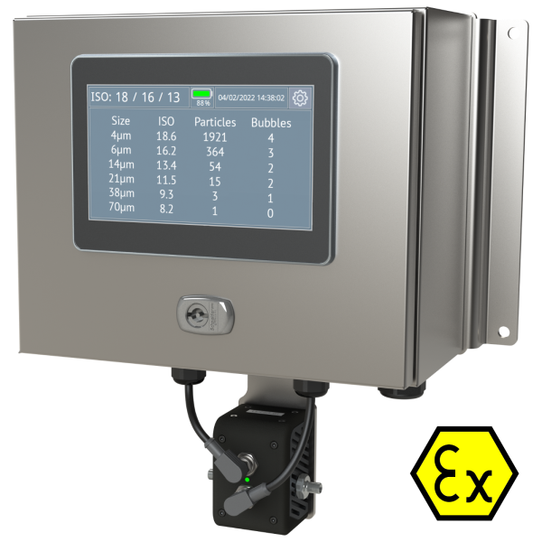 S120-PM-ATEX Inline digital Image Counter with Touch Display