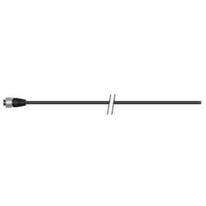 CB103 cable with 2-pin MIL connector