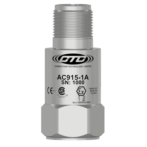 AC915 100mV/g - Top Exit - ATEX zone 0