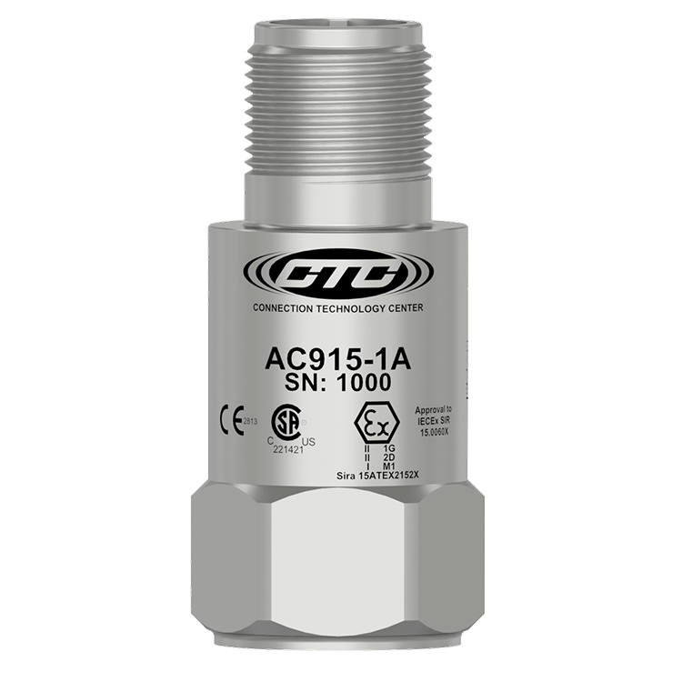 AC915 100mV/g - Top Exit - ATEX zone 0 - Image 1