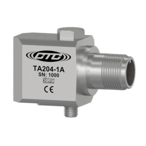 TA204 100mV/g & 10mV/°C - Side - Standard