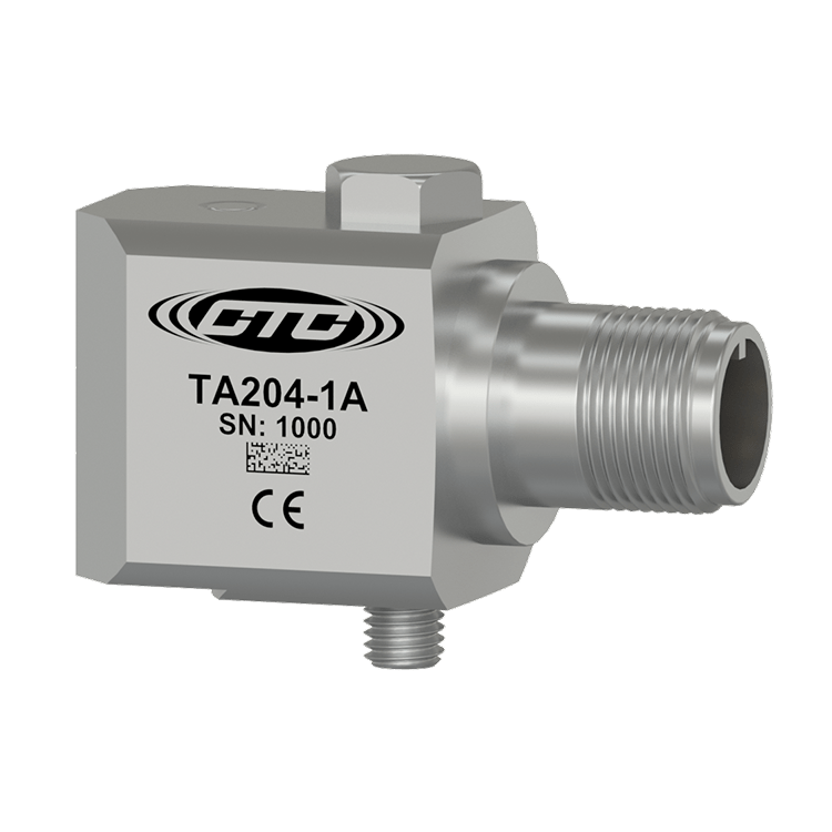 TA204 100mV/g & 10mV/°C - Side - Standard - Image 1