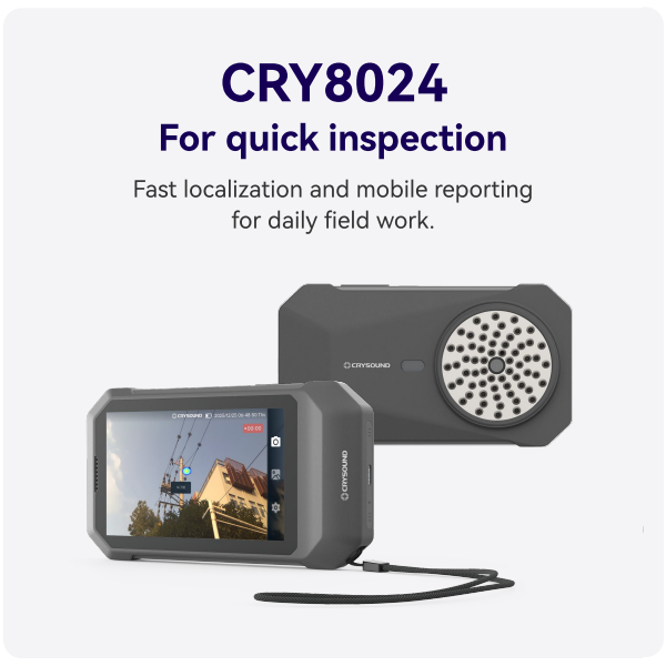 SDT Crysound 8020 Pocket-Sized Acoustic Camera